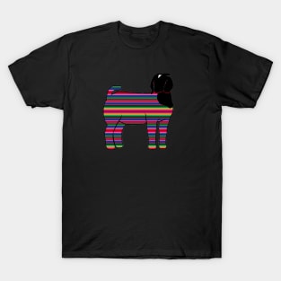 Serape Market Show Doe Silhouette - NOT FOR RESALE WITHOUT PERMISSION T-Shirt